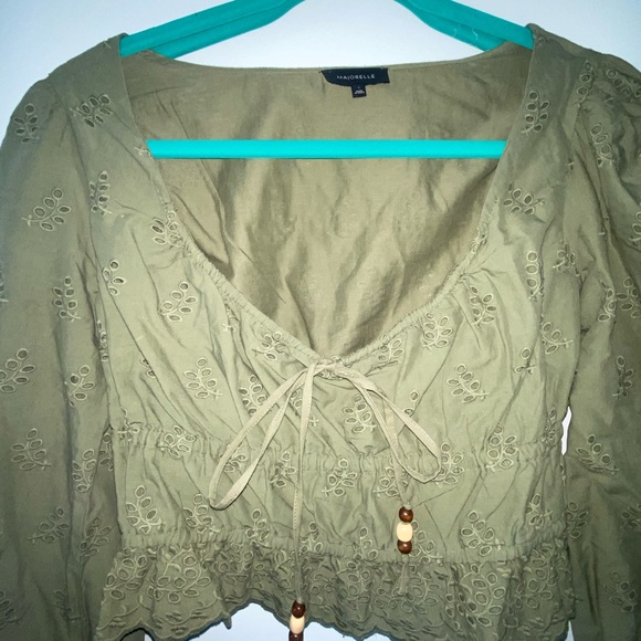 Revolve Majorelle Eyelet Top - Picture 5 of 6